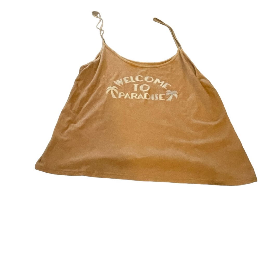 Amuse society welcome to paradise bottoms up tank
